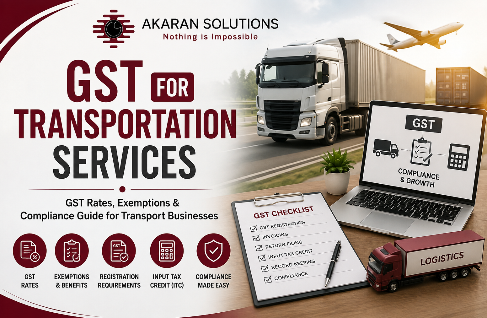 GST for Transportation Services